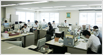 宇和島自動車運送の社内風景